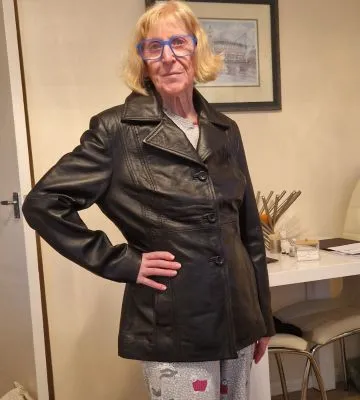 FJackets customer style — Rachel Griffiths